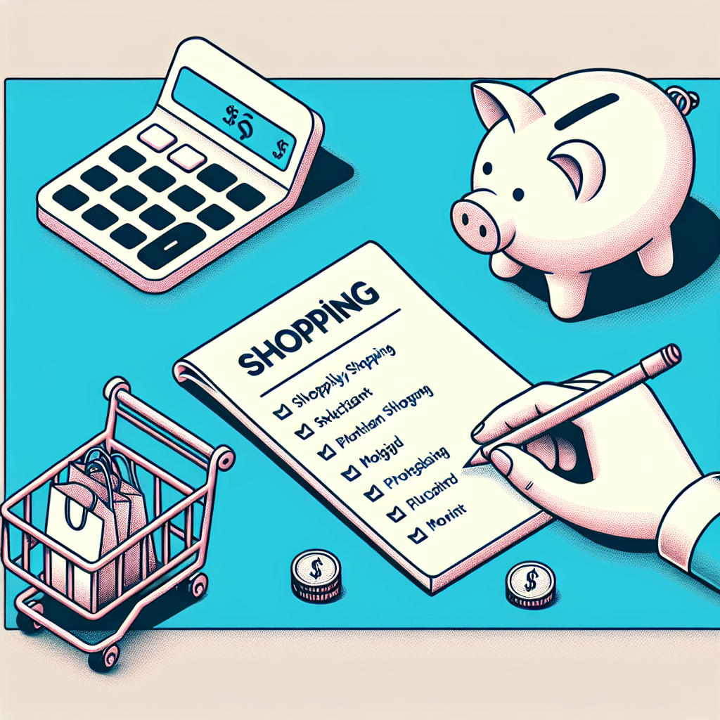 estratégias para poupar em compras do mês