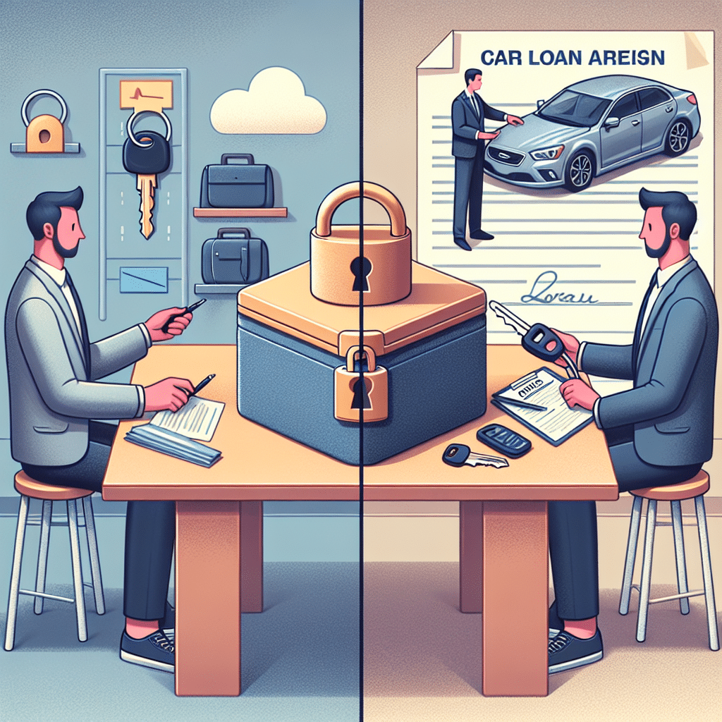 diferença entre crédito pessoal e automóvel